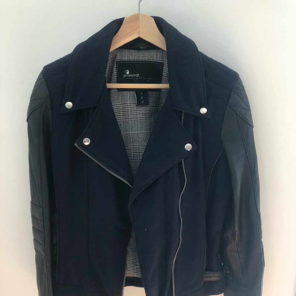 Goosecraft (Dutch designer) real leather jacket M